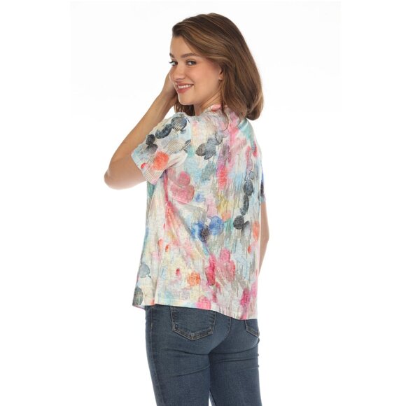 Colorful Chic Glam Short Top - Picture 5 of 11